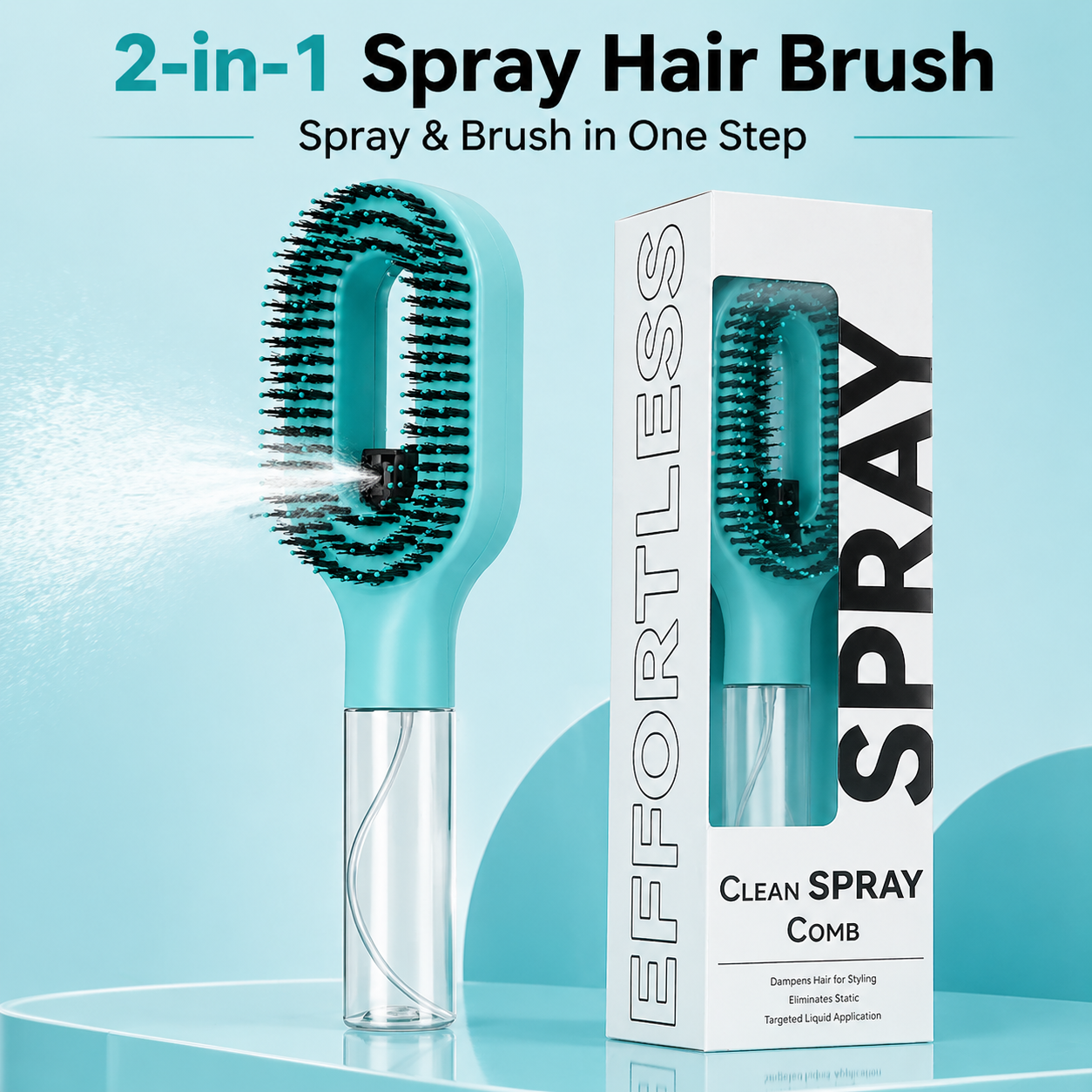 korakio®💧 2-in-1 Spray Hair Brush