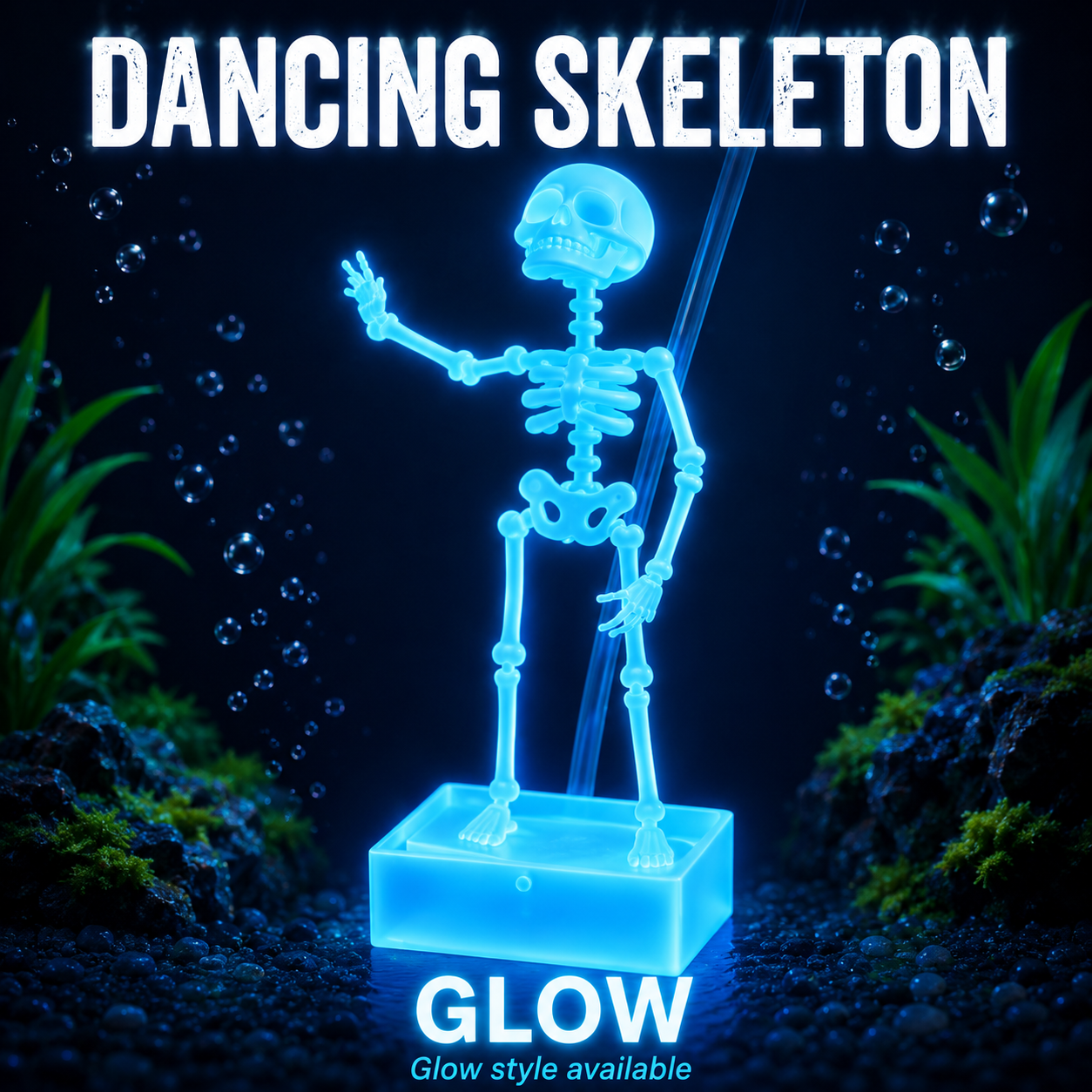 korakio®☠️Moving Skeleton Fish Tank Decoration
