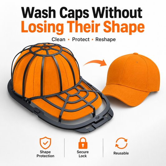 korakio® 🧢 Wash Up to 2 Caps at Once—Without Losing Their Shape