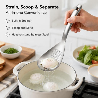 🥄5-in-1 Multifunctional Kitchen Spoon One Spoon. Five Kitchen Functions.