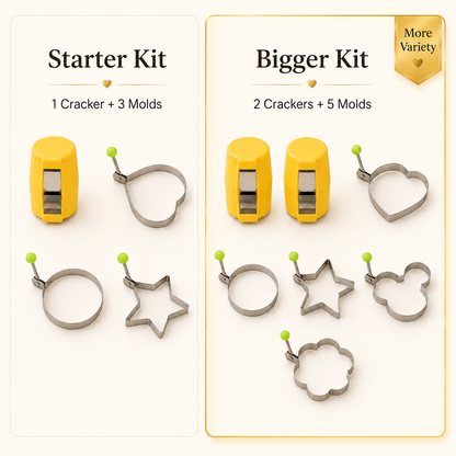 🍳 Egg Breakfast Creator Kit — Crack, Shape & Serve In Seconds
