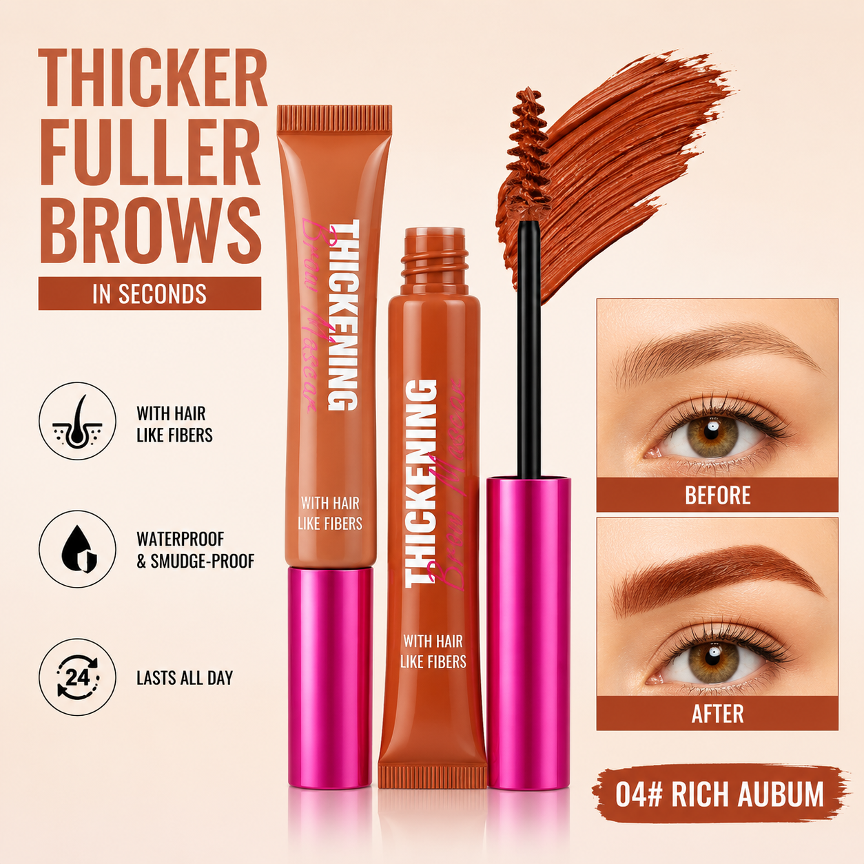 korakio® 🖌️ Waterproof Brow Gel Mascara