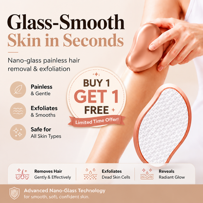 Buy 1 Get 1 Free🎁 – korakio® Nano-Glass Hair Removal Tool