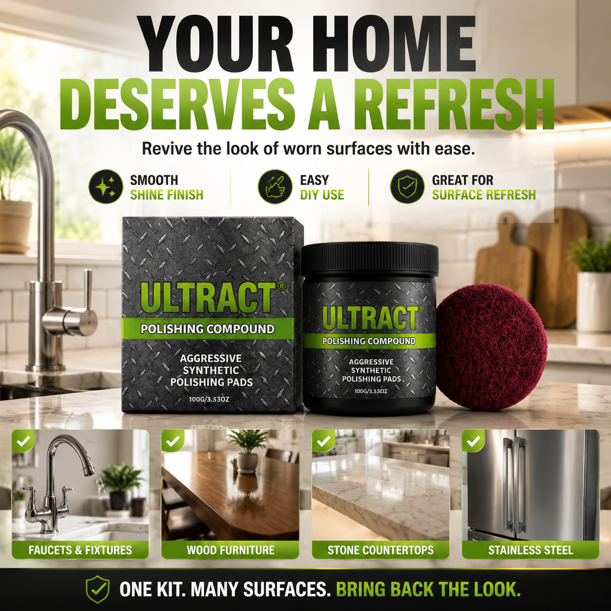 korakio® 🏠✨ Surface Restoration Polish Kit