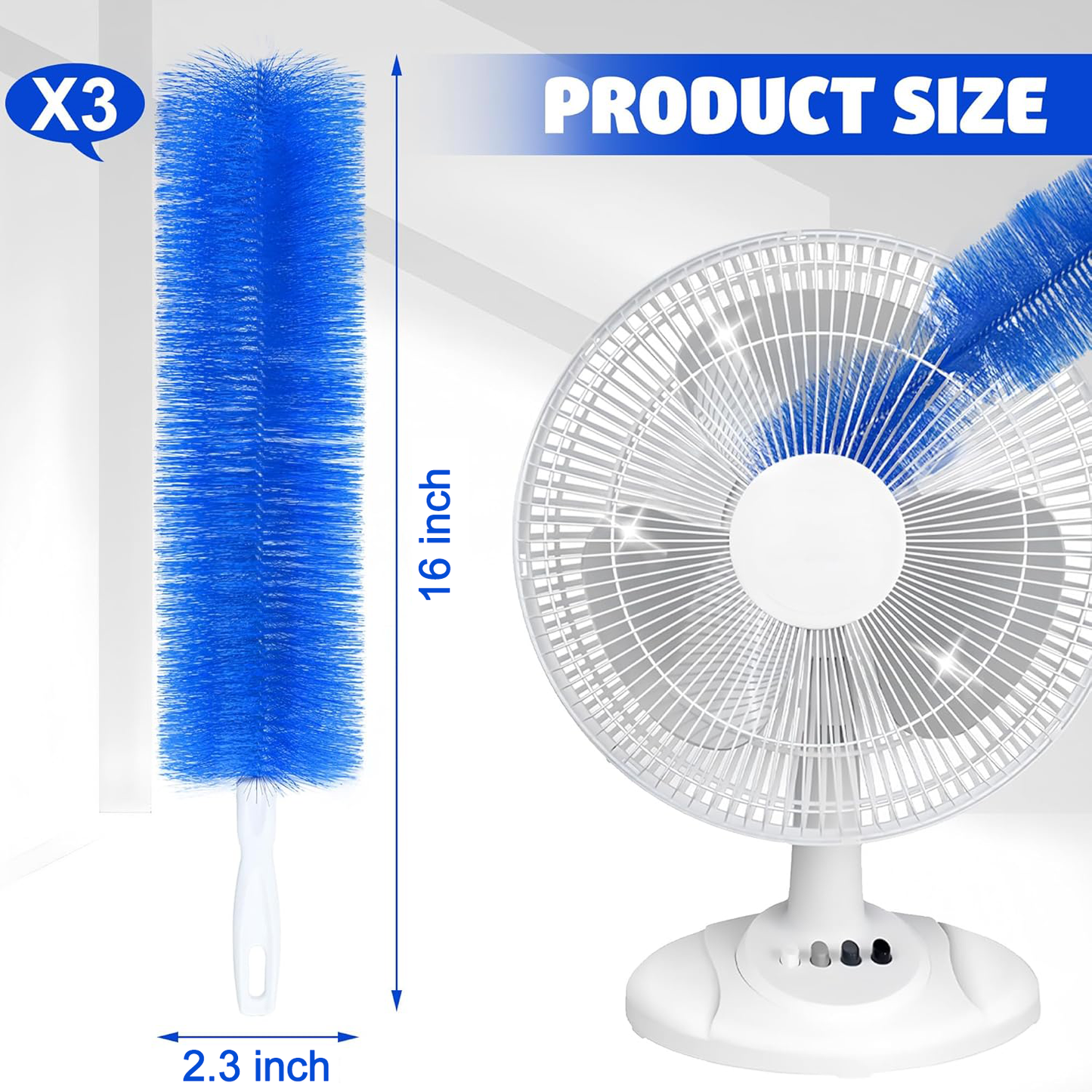 ⚡50% OFF🔥Bendable Microfiber Head,Reusable Dust Remover