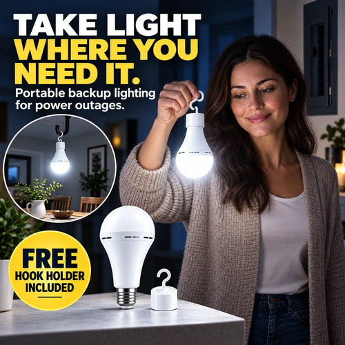 🆙Portable Rechargeable LED Bulb
