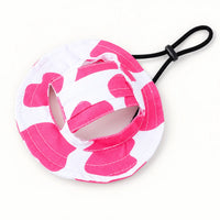 Pink & White Cow Print