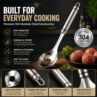 🍝 Meatball Maker Set – Perfect, Even Meatballs Without the Mess