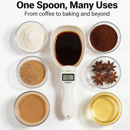 KORAKIO®🥄 Smart Digital Measuring Spoon Scale – Precise Food Measurement Made Easy
