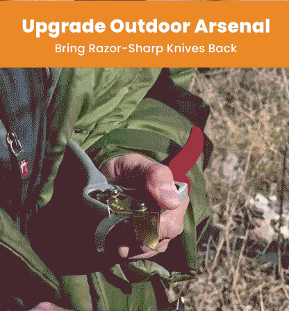 korakio®Outdoor Portable Dual-purpose Whetstone