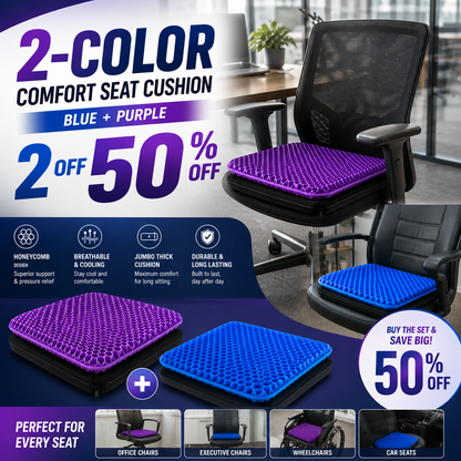 korakio®✨ Ergonomic Silicone Seat Cushion – Relief You Can Feel