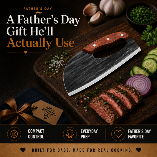 🔥 50% OFF Today | korakio®🍖 Hand-Forged Kitchen Slicing Cleaver（upsell）