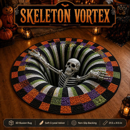 🆙Halloween 3D Illusion Rug