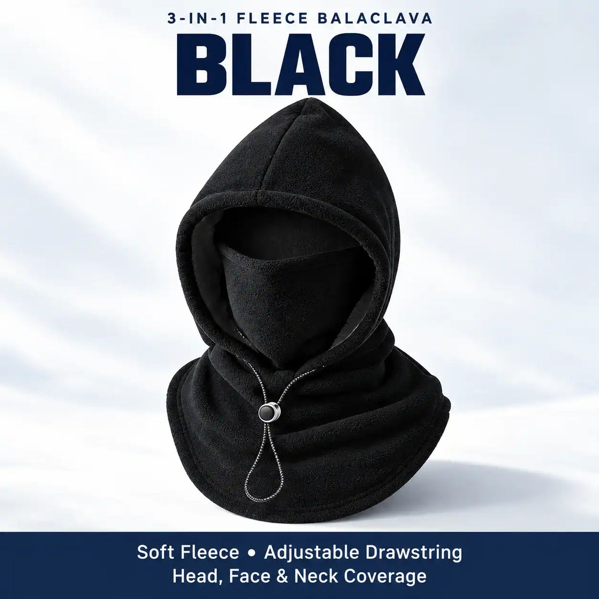 KORAKIO® ❄️🧣 3-in-1 Fleece Balaclava with Extended Neck Warmer