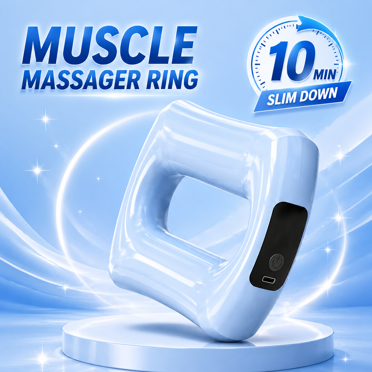 korakio® Innovative Shape Handheld Massage Gun