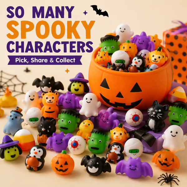 KORAKIO® 🎃 30PCS Halloween Squishy Treat Set