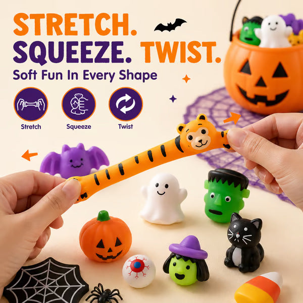 KORAKIO® 🎃 30PCS Halloween Squishy Treat Set