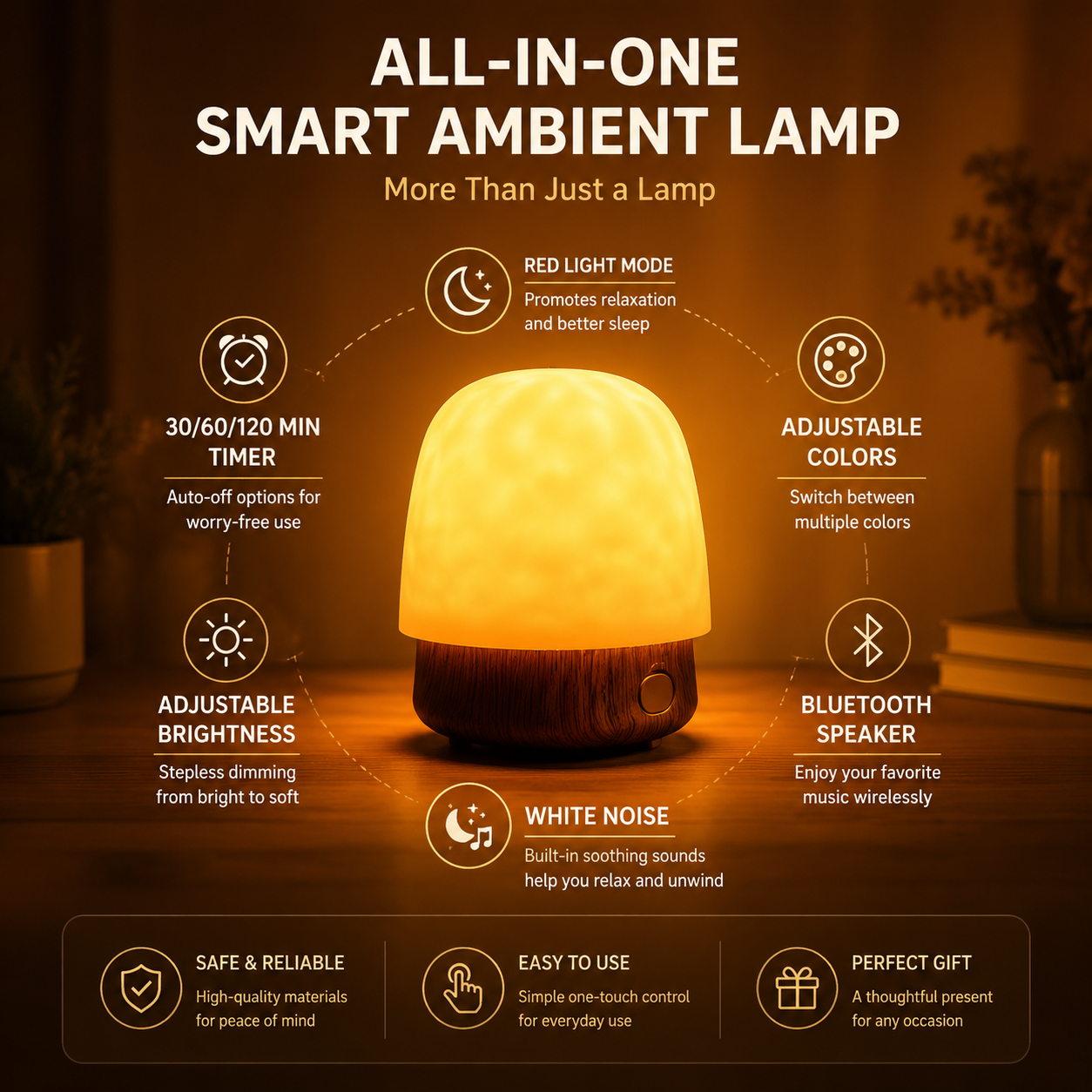 korakio®🌊Mesmerizing Ocean Wave Lamp™ – 16 Colors & Auto-Off Timer