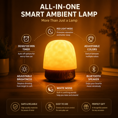 korakio®🌊Mesmerizing Ocean Wave Lamp™ – 16 Colors & Auto-Off Timer