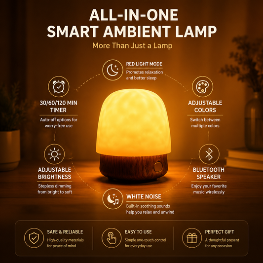 korakio®🌊Mesmerizing Ocean Wave Lamp™ – 16 Colors & Auto-Off Timer