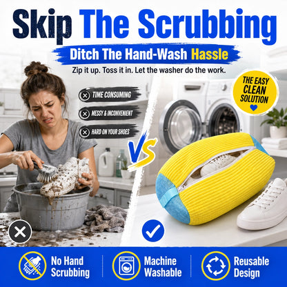 KORAKIO® 👟 🧼 360° Sneaker Washing Bag