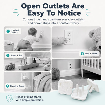 KORAKIO®👶🔐 Hidden Pull Outlet Safety Covers