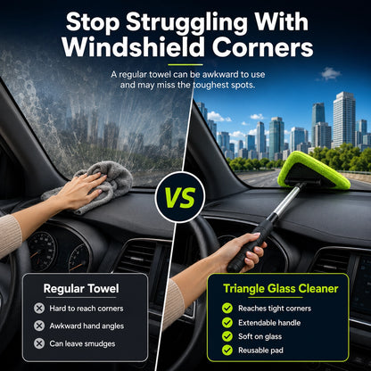 🆙 Triangle Head Windshield Cleaner