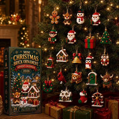 KORAKIO® 🎄 24-Piece Christmas Ornament Set – Festive Mini Hanging Decorations