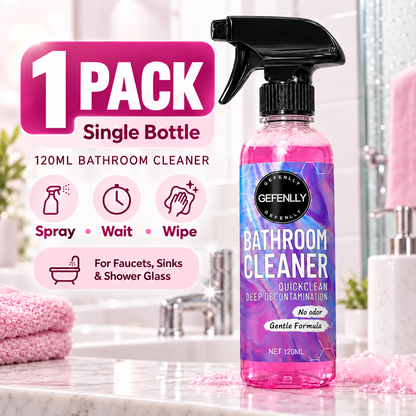 🆙 Pink Foam Bathroom Cleaner Spray