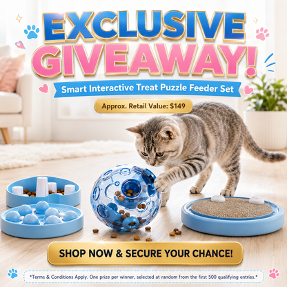 korakio® 😻 Self-Rolling Cat Ball – Keeps Bored Indoor Cats Active & Entertained