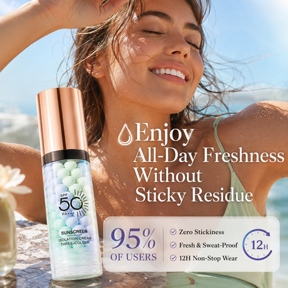 korakio®✨3-in-1 Color-Correcting SPF 50 Primer – Hydrating, Oil-Control & Tone-Perfecting Makeup Base