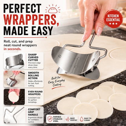 KORAKIO®👩‍🍳 🥟 Stainless Steel Dumpling Maker Set