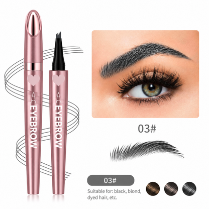 korakio® 🎨🖌️ 4-Tip Microblading Eyebrow Pen
