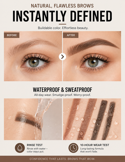 korakio® Double-Layer Instant Brow Stamp Kit