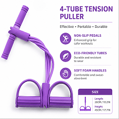 upsell-korakio® 🏋️Multi-functional Pedal Resistance Band Trainer