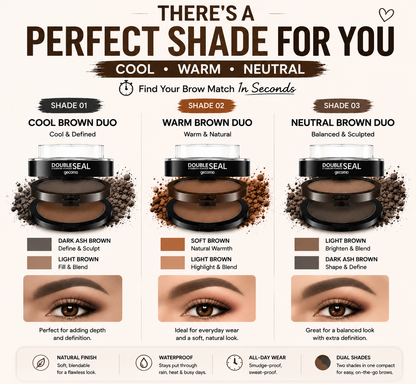 korakio® Double-Layer Instant Brow Stamp Kit