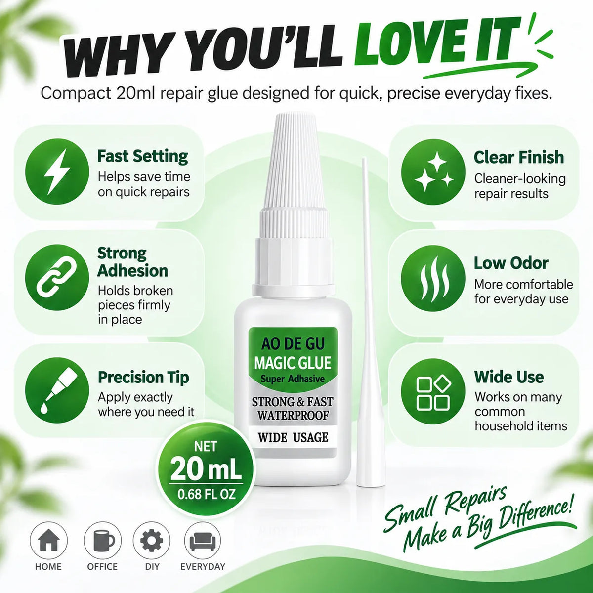 KORAKIO®Powerful Fast-Setting Multi-Surface Repair Glue