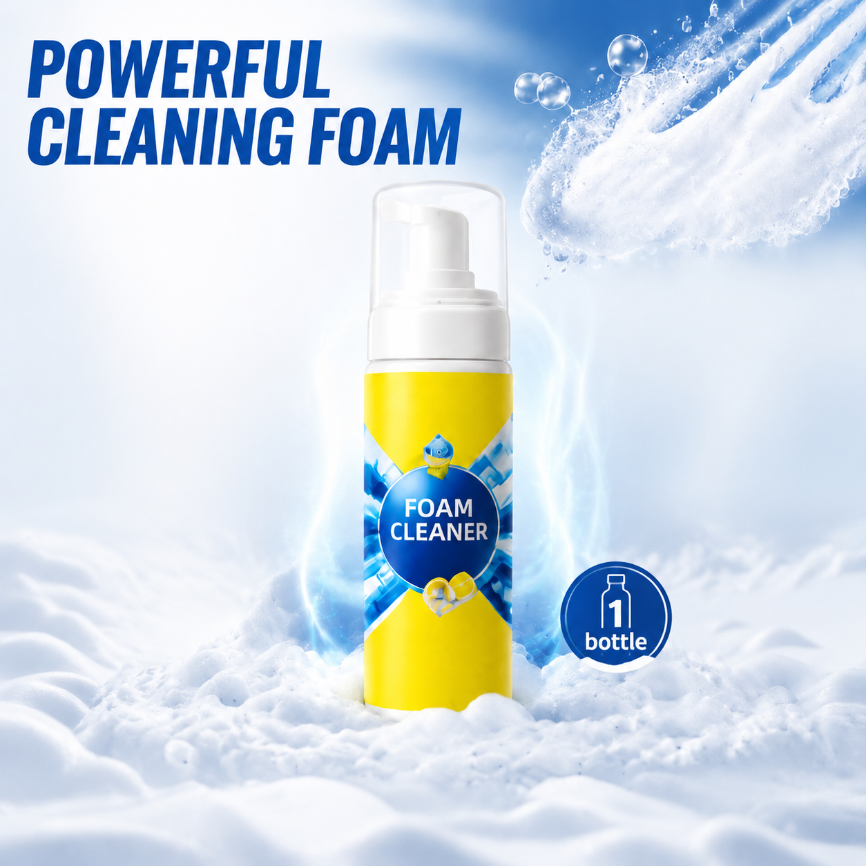 korakio®✨ FoamForce Shine & Sparkle Multi-Cleaner
