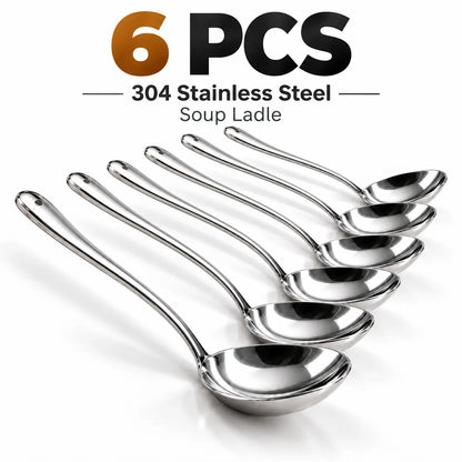 🆙 Premium  Stainless Steel Soup Ladle