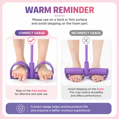 korakio® 🏋️Multi-functional Pedal Resistance Band Trainer