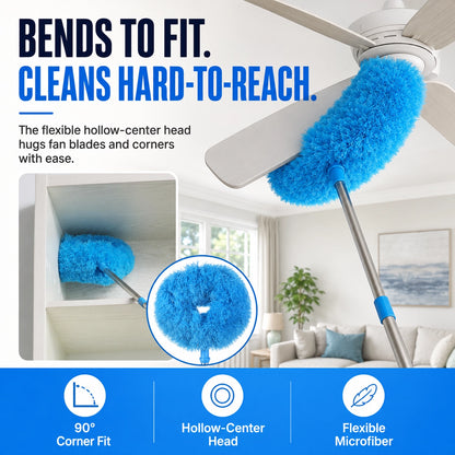 korakio® 🧹↕️ Extendable Microfiber Duster