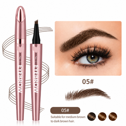 korakio® 🎨🖌️ 4-Tip Microblading Eyebrow Pen