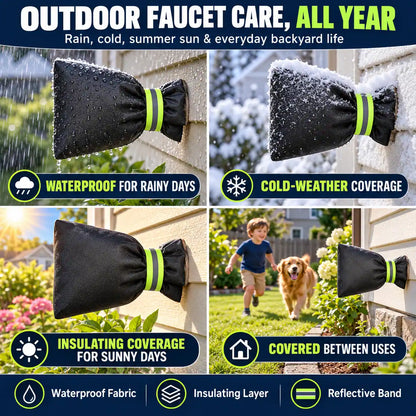 KORAKIO® 🚰🧤 All-Weather Outdoor Faucet Cover