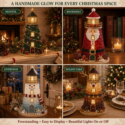 50% OFF 💕 KORAKIO® The Christmas Craft Your Family Will Love 🎄 Glow-Up DIY Lighthouse Kit