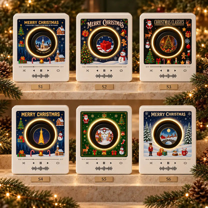 🆙 Magnetic Christmas Music Player with 9 Interchangeable Music Discs