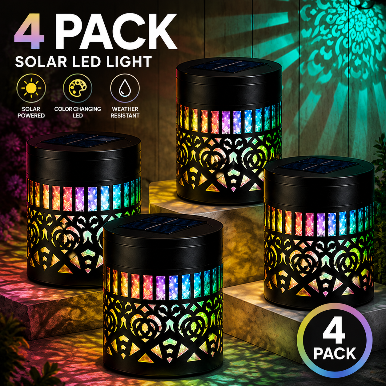 korakio® 🔅 Solar Wall Light – Instant Patio Glow, Waterproof & No Drilling