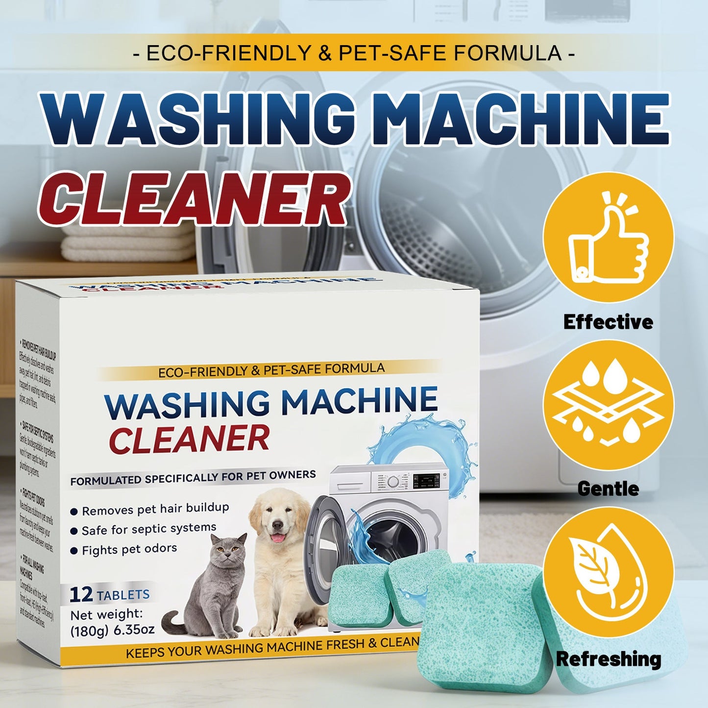 korakio® 🐶Love Your Pets. Not the Smell in Your Washer.