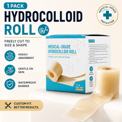 korakio® 🩹 HydroFlex Hydrocolloid Roll（副本）