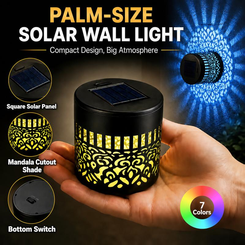 korakio® 🔅 Solar Wall Light – Instant Patio Glow, Waterproof & No Drilling