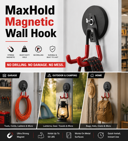 korakio®🧲 MaxHold Magnetic Hook